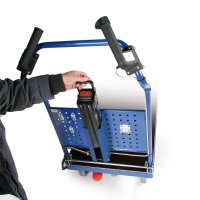 ERGOTRUCK-Kombiwagen mit E-Drive, Traglast 500 kg, RAL 5010