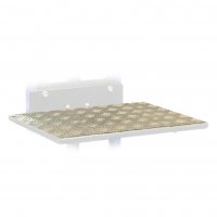 Aufpreis f&uuml;r Tr&auml;nenblech bei Plattform 520x550 mm