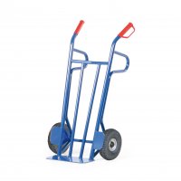 Stahlrohr-Sackkarre, Traglast max. 400 kg, Rollenlager,...