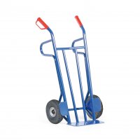 Stahlrohr-Sackkarre, Traglast max. 400kg, Kugellager,...