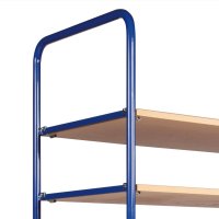 Etagenwagen TAUROFLEX Basic, 3 Ladefl&auml;chen ohne...