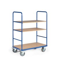 Etagenwagen TAUROFLEX Basic, 3 Ladefl&auml;chen ohne...