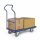ERGOTRUCK-Plattformwagen mit E-Drive, 1 Ladefl&auml;chen 1000x600 mm, Gesamttraglast 500 kg, RAL 5010