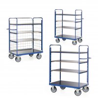 Etagenwagen TAUROFLEX F6, 4 Ladefl&auml;chen,...