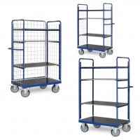 Etagenwagen TAUROFLEX F6, 4 Ladefl&auml;chen,...