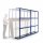 Plattenregal Anbauregal 1 Feld 3000&times;375&times;2305 mm, RAL 5010
