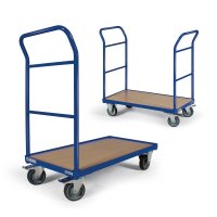 Plattformwagen TAUROFLEX Basic mit Bordkante, Traglast...