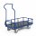 ERGOTRUCK-Gel&auml;nderwagen, Schiebeb&uuml;gel klappbar, Traglast 500 kg, Elastik Bereifung