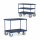 Tischwagen TAUROFLEX F6, Traglast bis 600 kg, TPE-Bereifung
