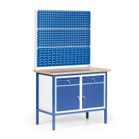 Kompakt-Werkbank, gro&szlig; station&auml;r,1130x690 mm,...