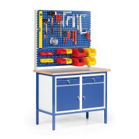 Kompakt-Werkbank, gro&szlig; station&auml;r,1130x690 mm,...