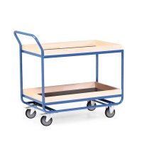 Stahlrohr-Tischwagen Ausf&uuml;hrung 1000x600, RAL 5010