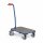 Viereck-Griffroller mit b&uuml;ndiger Ladefl&auml;che LxB 642x465 mm, RAL 5010