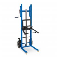 Verstellbare Gabelaufnahme Breite 100-300 mm (Mehrpreis), RAL 7021